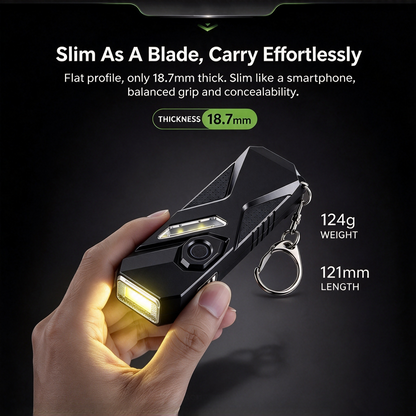 dht™⭐TA70 High-Brightness Tactical EDC Long-Range Battery-Operated Flashlight