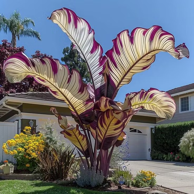 Giant Colorful Caladium Seeds-Colorful Foliage & Large Size
