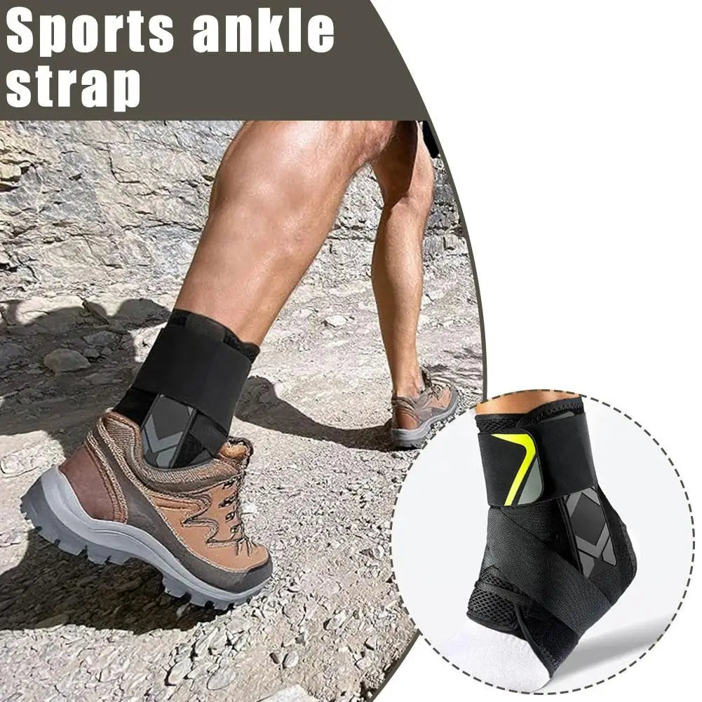 Ankle Support with Side Stabilizing Pads