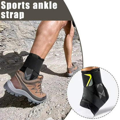 Ankle Support with Side Stabilizing Pads