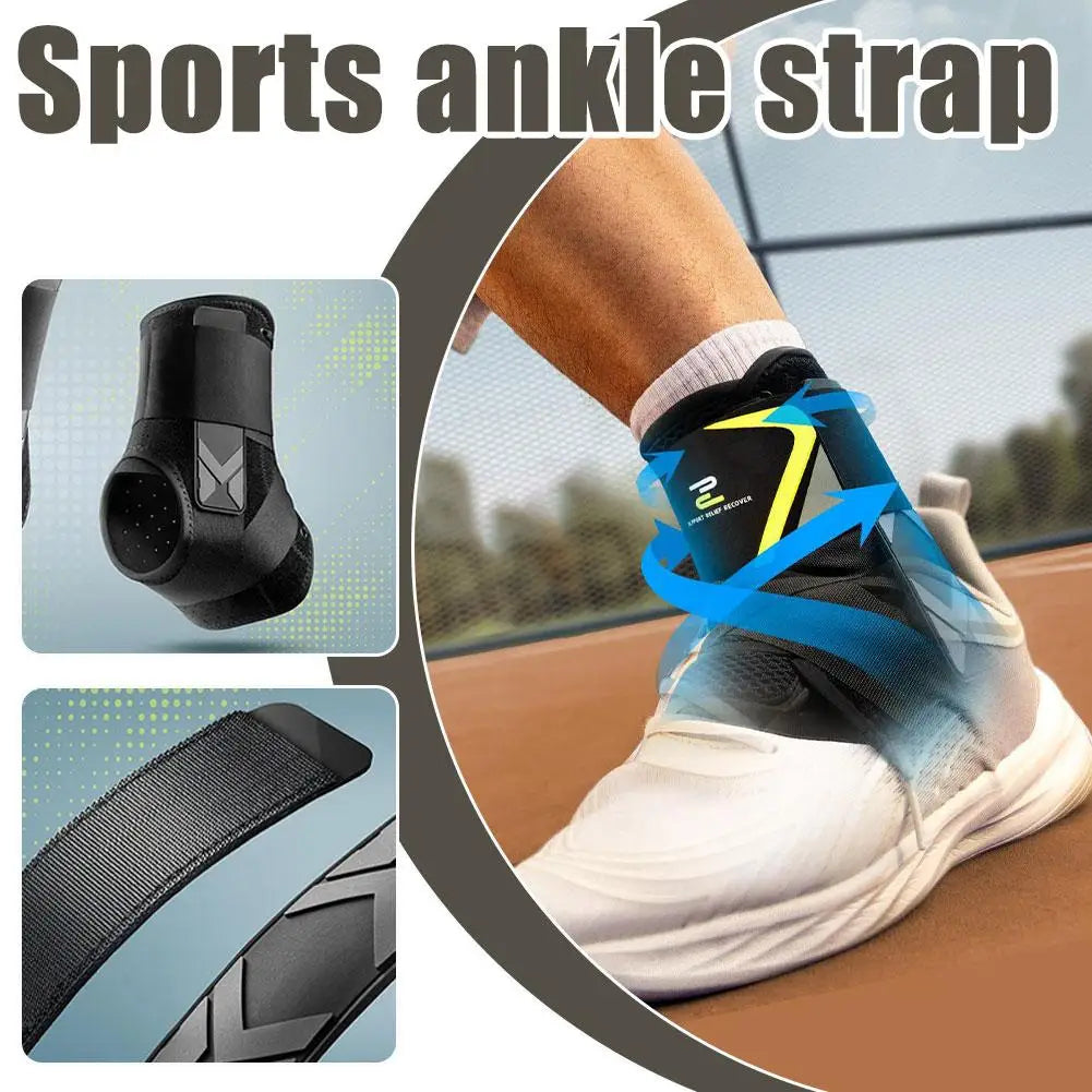 Ankle Support with Side Stabilizing Pads