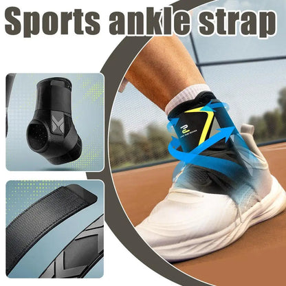Ankle Support with Side Stabilizing Pads
