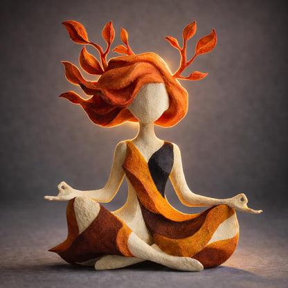 🧘‍♀️Serenity Growth | Inner Harmony Sculptural Figurine