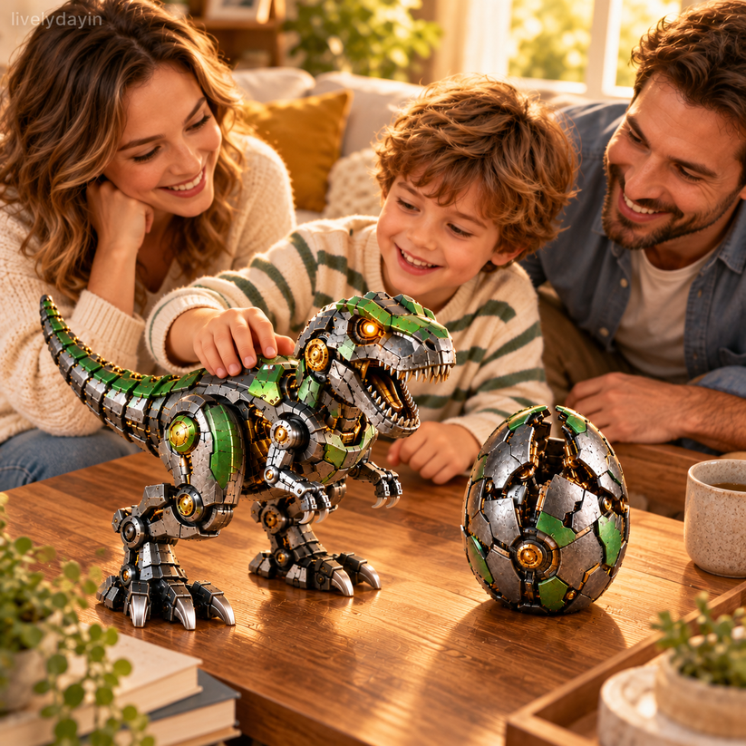 🦖🥚 Mechanical T-Rex Egg – From Mysterious Egg to Mighty Robotic Dinosaur!