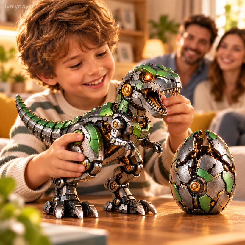 🦖🥚 Mechanical T-Rex Egg – From Mysterious Egg to Mighty Robotic Dinosaur!