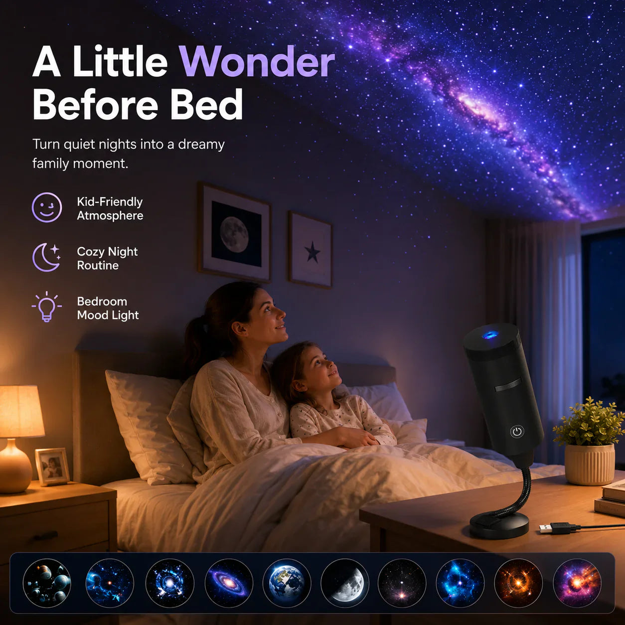 🔥 HD Star Projector—Bring the Galaxy Home
