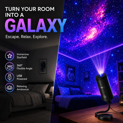 🔥 HD Star Projector—Bring the Galaxy Home