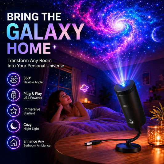 🔥 HD Star Projector—Bring the Galaxy Home