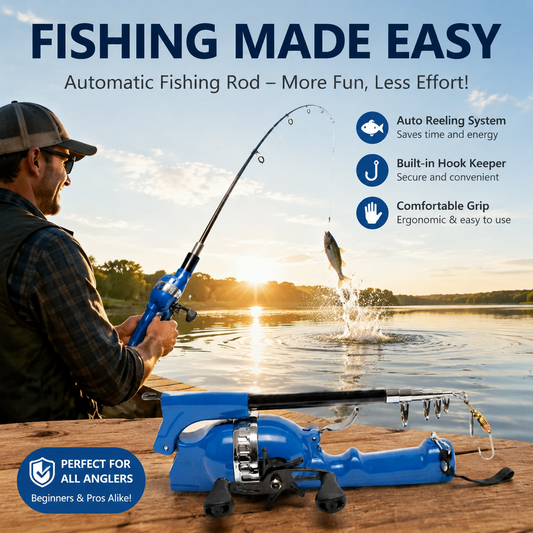 Foldable Fishing Rod Never Miss Another Cast