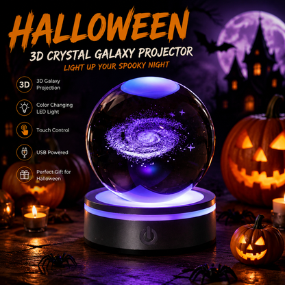 🔮Halloween Starry Ocean Night Light Projector