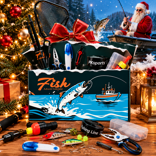 2026 Fishing Advent Calendar: 24 Fishing Gear and Accessories | A Gift for Fishing Enthusiasts