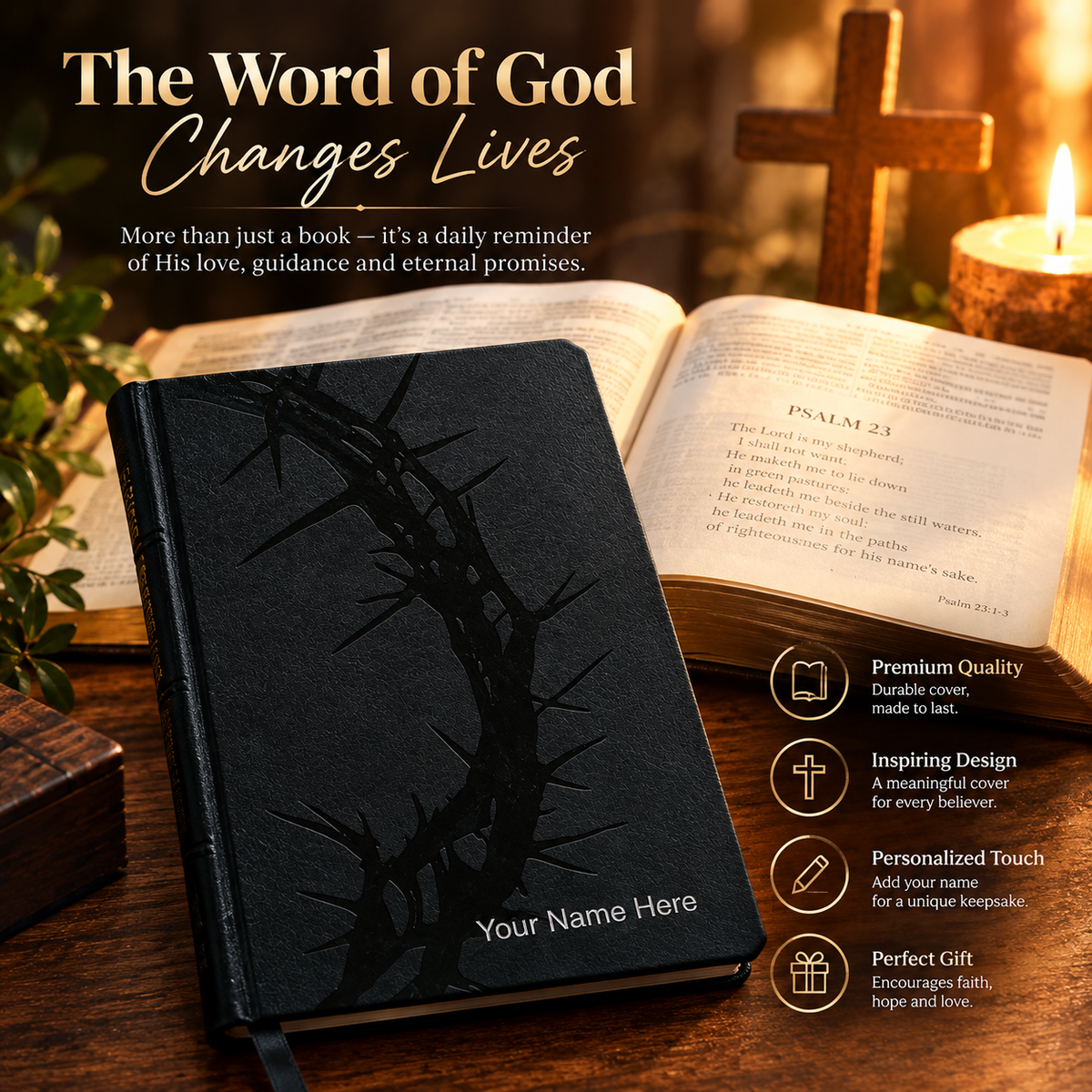KJV Large Print Personal Size Reference Bible
