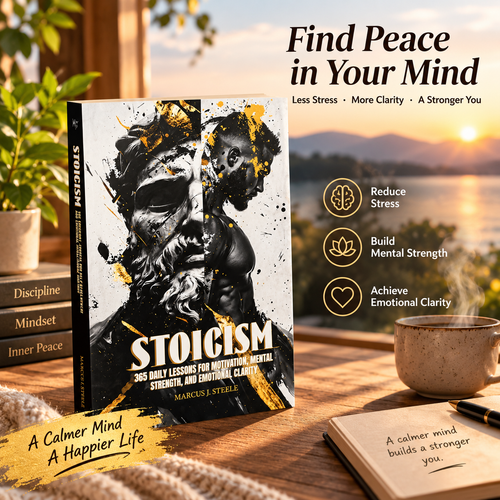 Stoicism: 365 Daily Lessons for Mental Toughness and Eliminating Negative Thinking