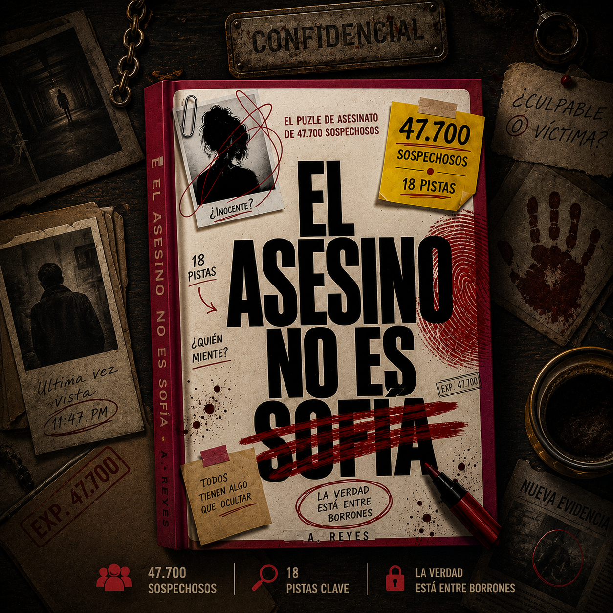 The Killer Is Not Sofia: The Enigma of the 47,700 Suspects