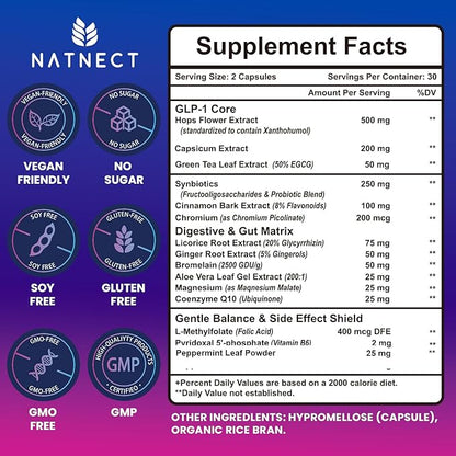 GLP-1 Weight Loss Capsules: Boost Metabolism and Support Gut Health