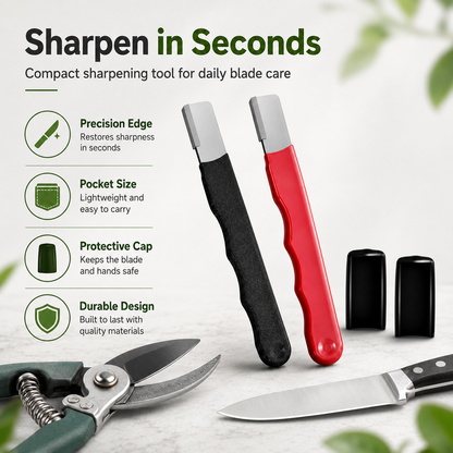 Portable 3-Pack Knife Sharpener Set