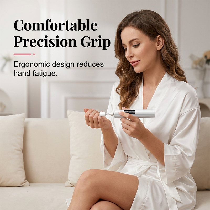 Professional Electric Nail Polisher – Smooths thick nails