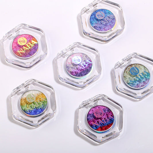Dreamy Rainbow Glitter Eyeshadow