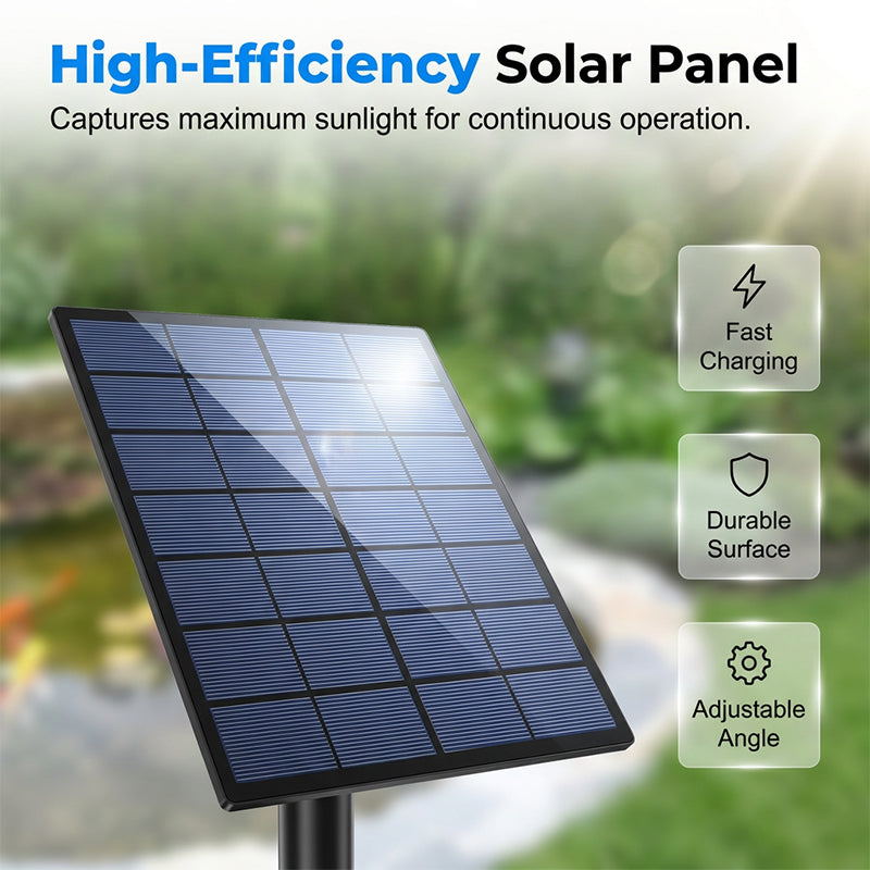 Solar Pond Aerator – 24/7 Natural Oxygen for Your Fish 🐟💧