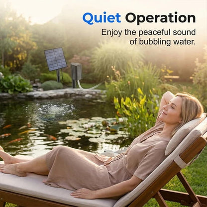  Solar Pond Aerator – 24/7 Natural Oxygen for Your Fish 🐟💧