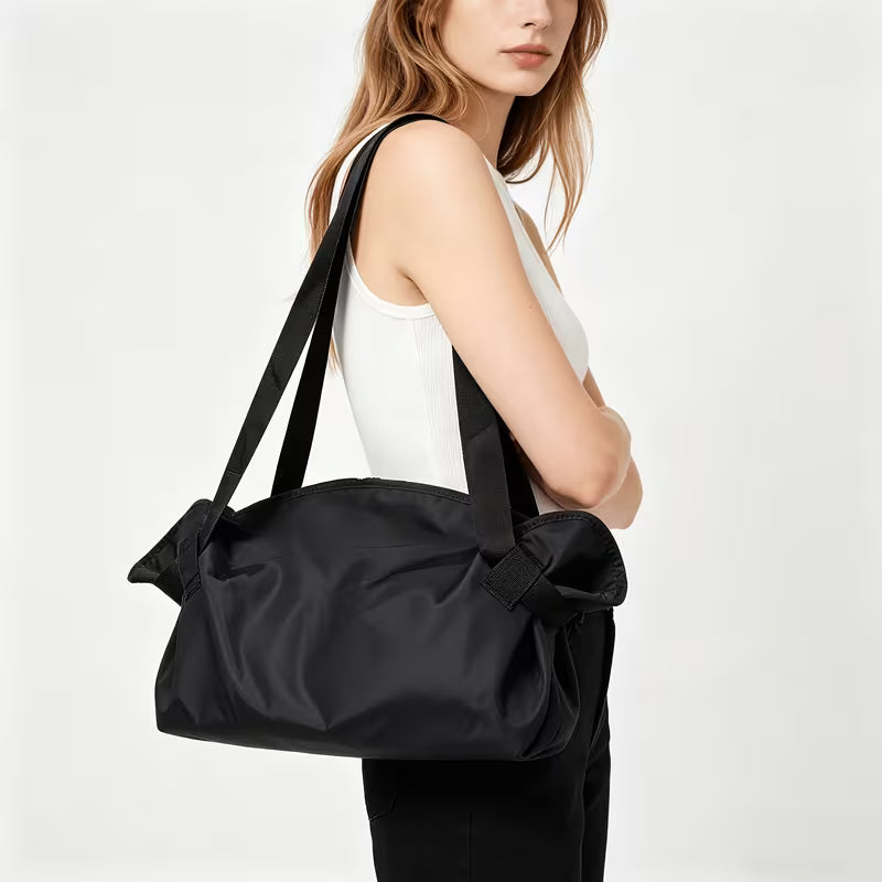 Large Capacity Convenient Fully Opening Canvas Shoulder Bag