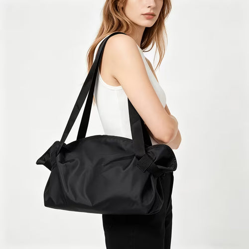 Large Capacity Convenient Fully Opening Canvas Shoulder Bag