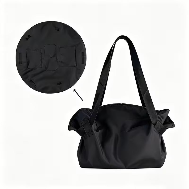 Large Capacity Convenient Fully Opening Canvas Shoulder Bag