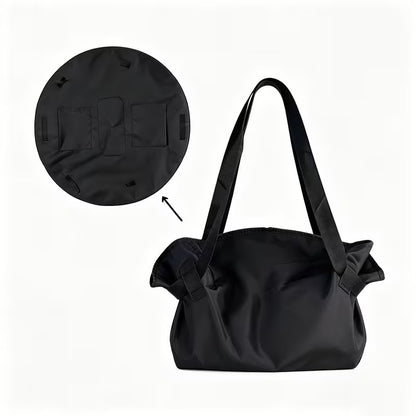 Large Capacity Convenient Fully Opening Canvas Shoulder Bag