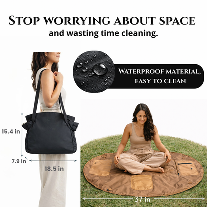 Large Capacity Convenient Fully Opening Canvas Shoulder Bag