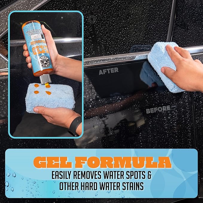 Heavy Duty Water Spot Remover Gel for Glass & Paint