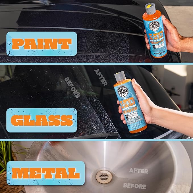 Heavy Duty Water Spot Remover Gel for Glass & Paint