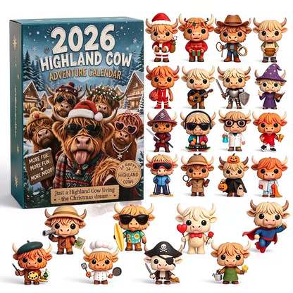 🐂🎁2026 Highland Cow Advent Calendar