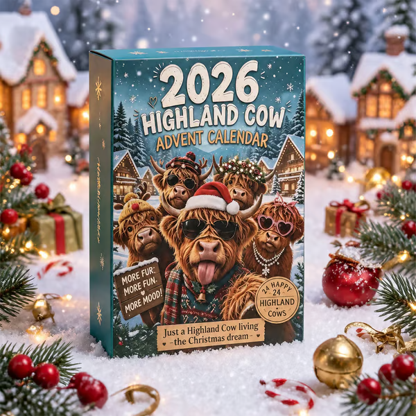 🐂🎁2026 Highland Cow Advent Calendar