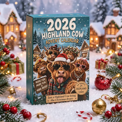 🐂🎁2026 Highland Cow Advent Calendar