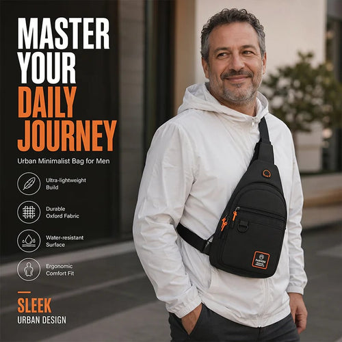 dht™⭐ Waterproof Multi-pocket Crossbody Sling Bag