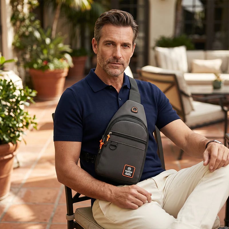 dht™⭐ Waterproof Multi-pocket Crossbody Sling Bag