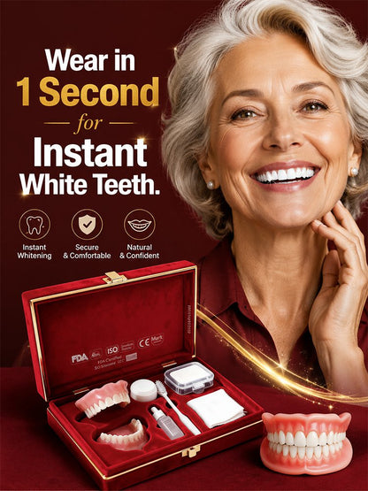 🦷💯Gift box set of new full-coverage denture