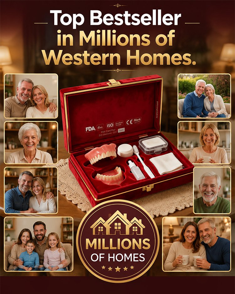 🦷💯Gift box set of new full-coverage denture