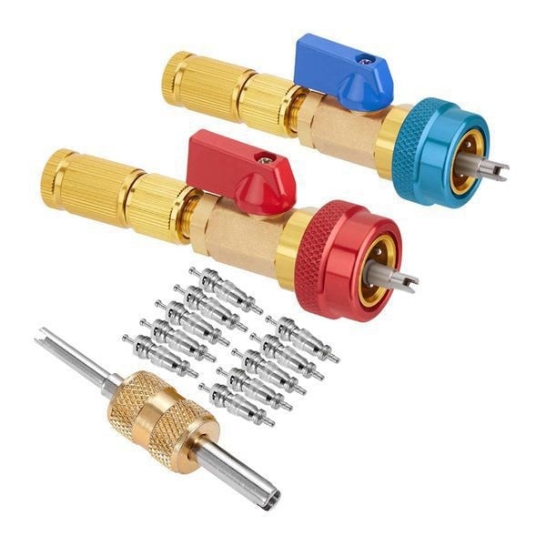 Universal AC Valve Core Remover Tool for Automotive & Household HVAC/R Systems