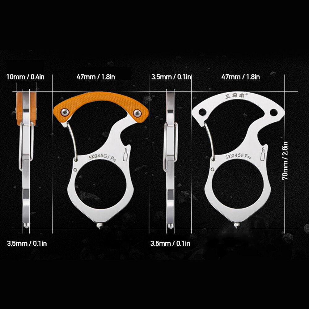 Portable Emergency Glass Breaker & Personal Safety  Key Chain