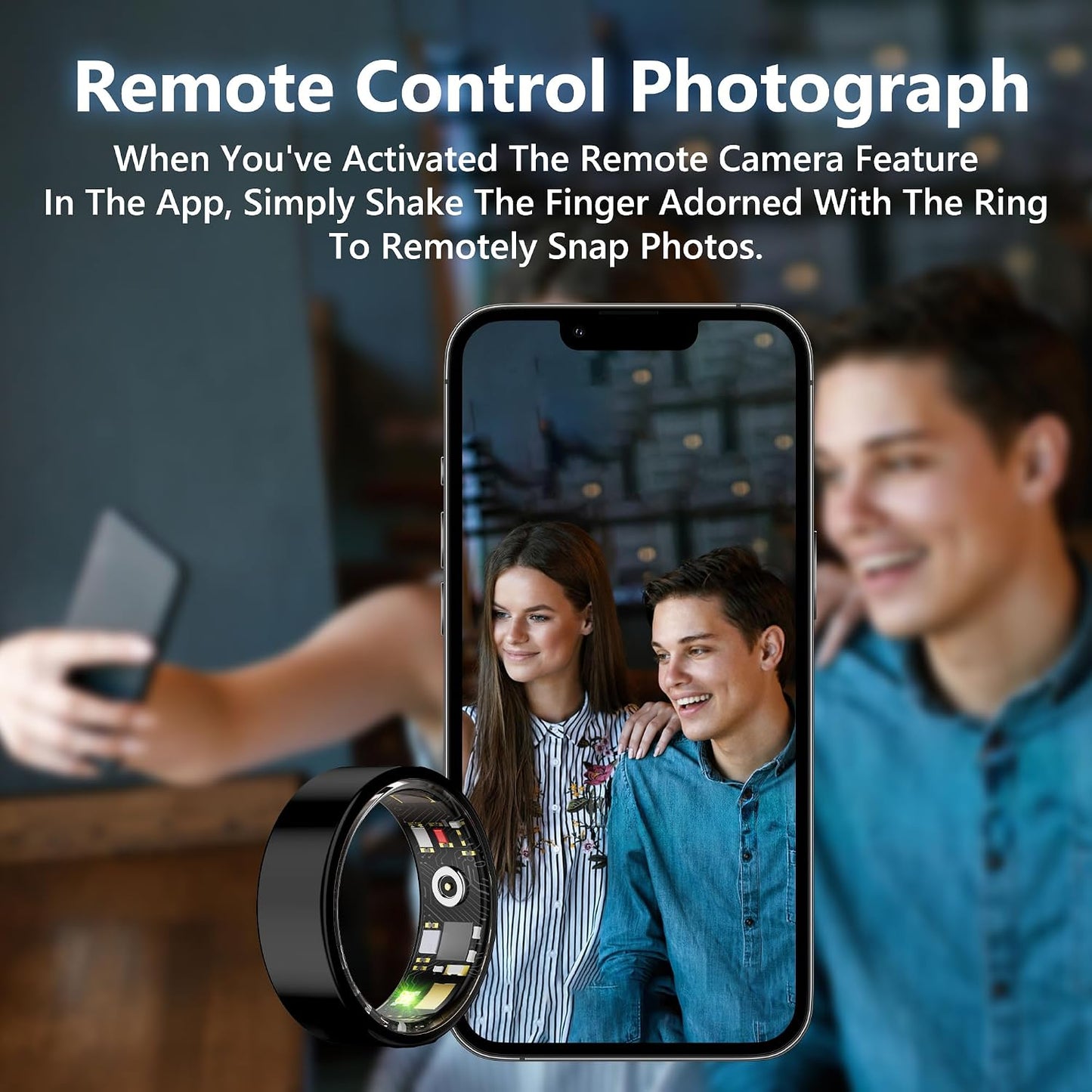 Smart Health Ring Fitness Tracker for Men Women