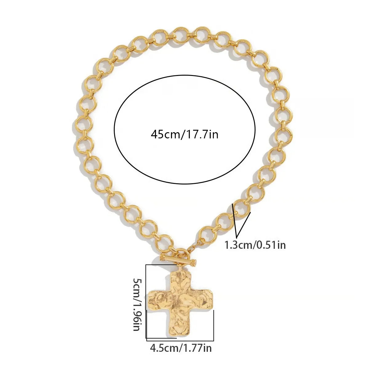 The Eternal Hammered Necklace