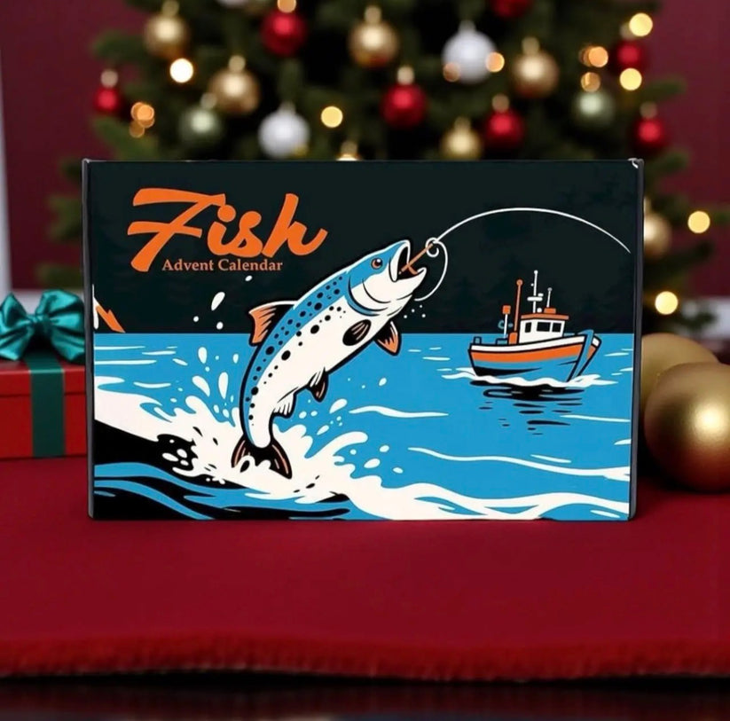 2026 Fishing Advent Calendar: 24 Fishing Gear and Accessories | A Gift for Fishing Enthusiasts