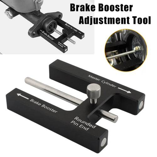 🛠️ Premium Aluminium Brake Booster Push Rod Adjustment Tool with Length Gauge