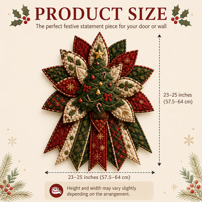 🎄Beginner-Friendly Oversized Christmas Character Quilted Door Hanger Sewing Kit| Complete Kit with All Tools & Step-by-Step Guide Included