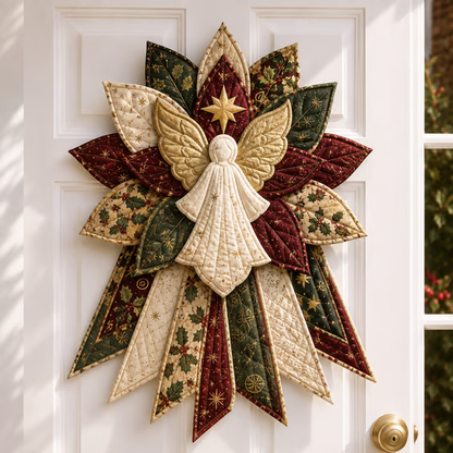 🎄Beginner-Friendly Oversized Christmas Character Quilted Door Hanger Sewing Kit| Complete Kit with All Tools & Step-by-Step Guide Included