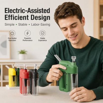  Portable Handheld Electric Filtration Device | Modern Glass Minimalist Design