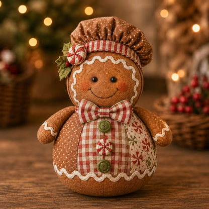 🎄🎅Patchwork Fabric Doll DIY Kit | ✨Create a Cozy Handmade Character for Every Season!