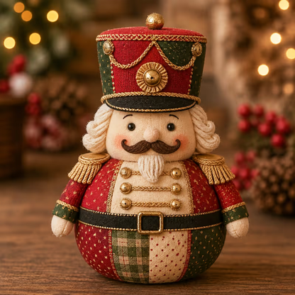 🎄🎅Patchwork Fabric Doll DIY Kit | ✨Create a Cozy Handmade Character for Every Season!
