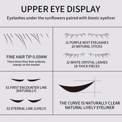 3-in-1 Multifunctional Eye Makeup Stamp Set